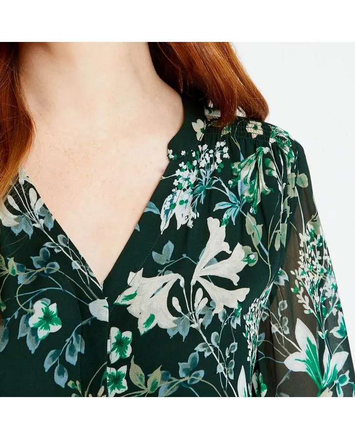 3/4 Sleeve Richmond Floral Blouse