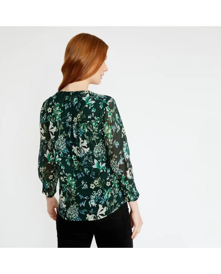 3/4 Sleeve Richmond Floral Blouse