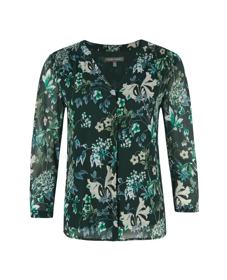 3/4 Sleeve Richmond Floral Blouse