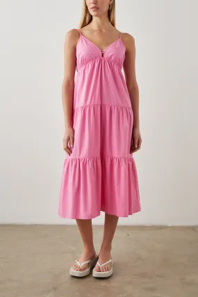 AVRIL DRESS - HOT PINK