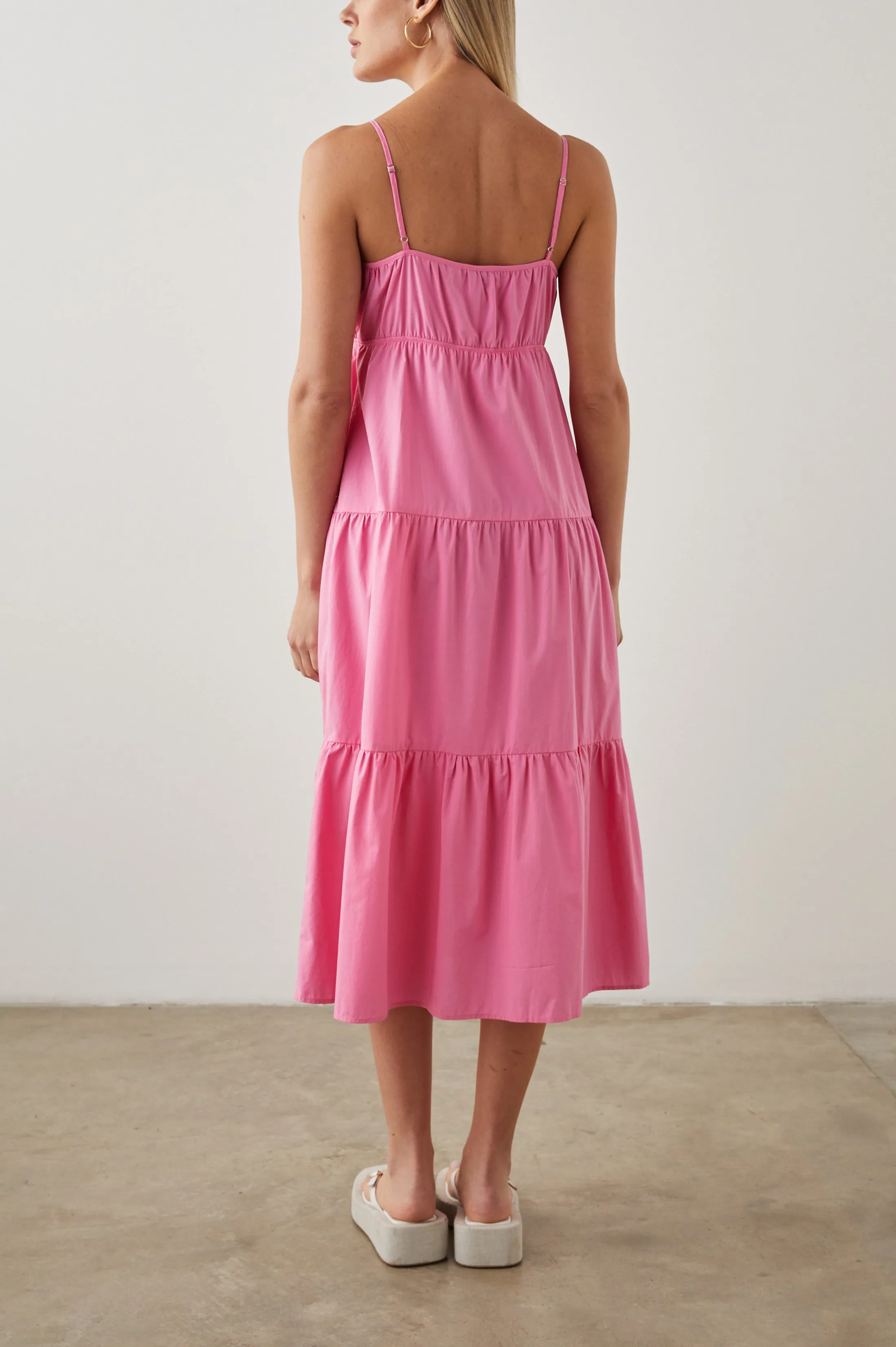 AVRIL DRESS - HOT PINK