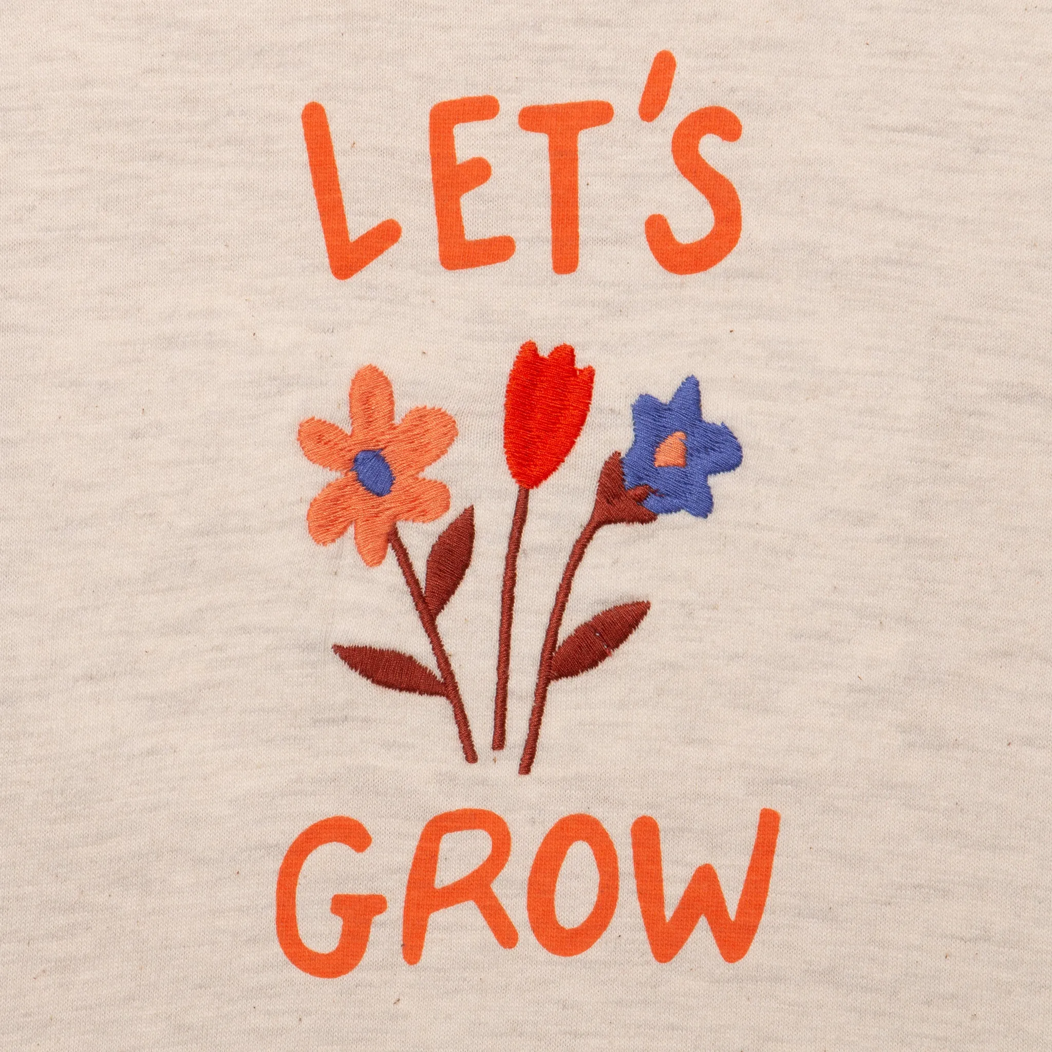 Baby girls' heather grey T-shirt