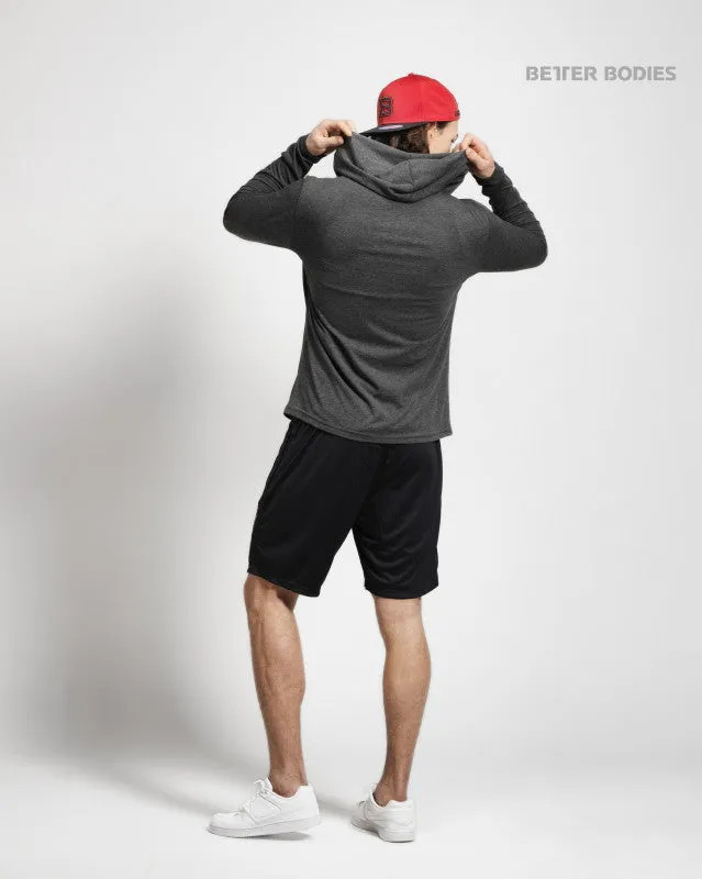 Better Bodies Mens Soft Hoodie - Anthracite