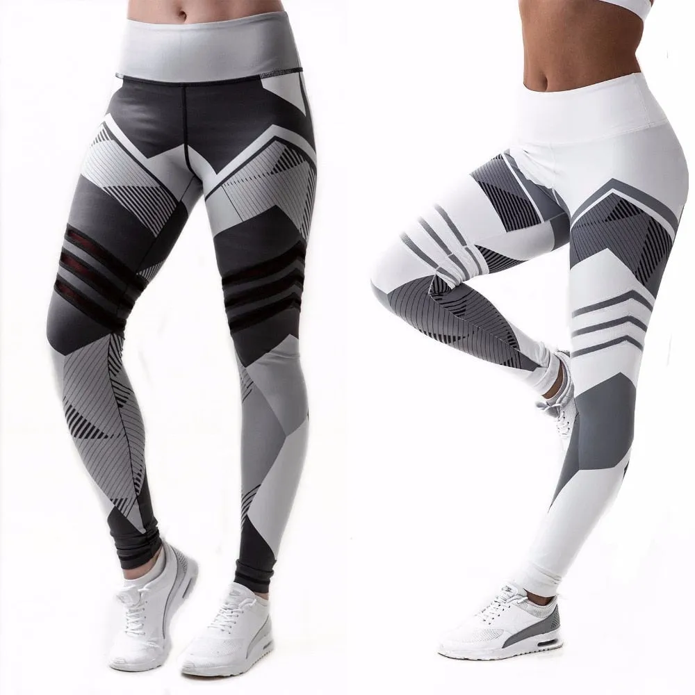 Breathable Lightweight Workout Leggings Yoga Pants in Sizes S-XXXL Plus Size Leggings