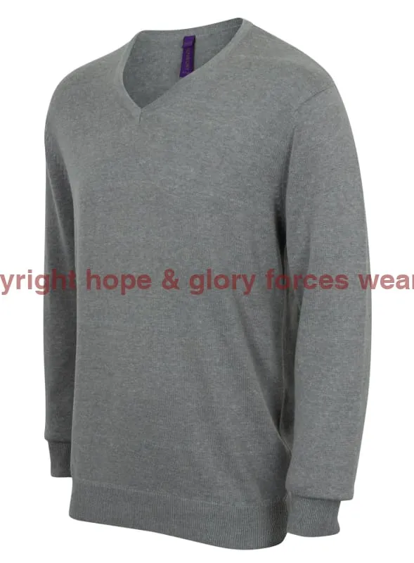 British Army UNITS Regimental Lightweight V Neck Sweater
