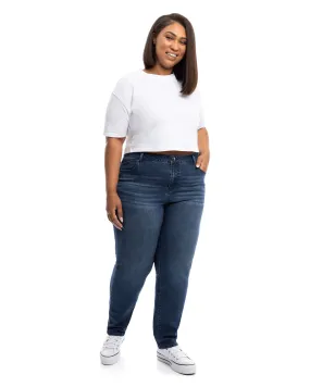 Britt Straight Mid Rise Jean | Grayden