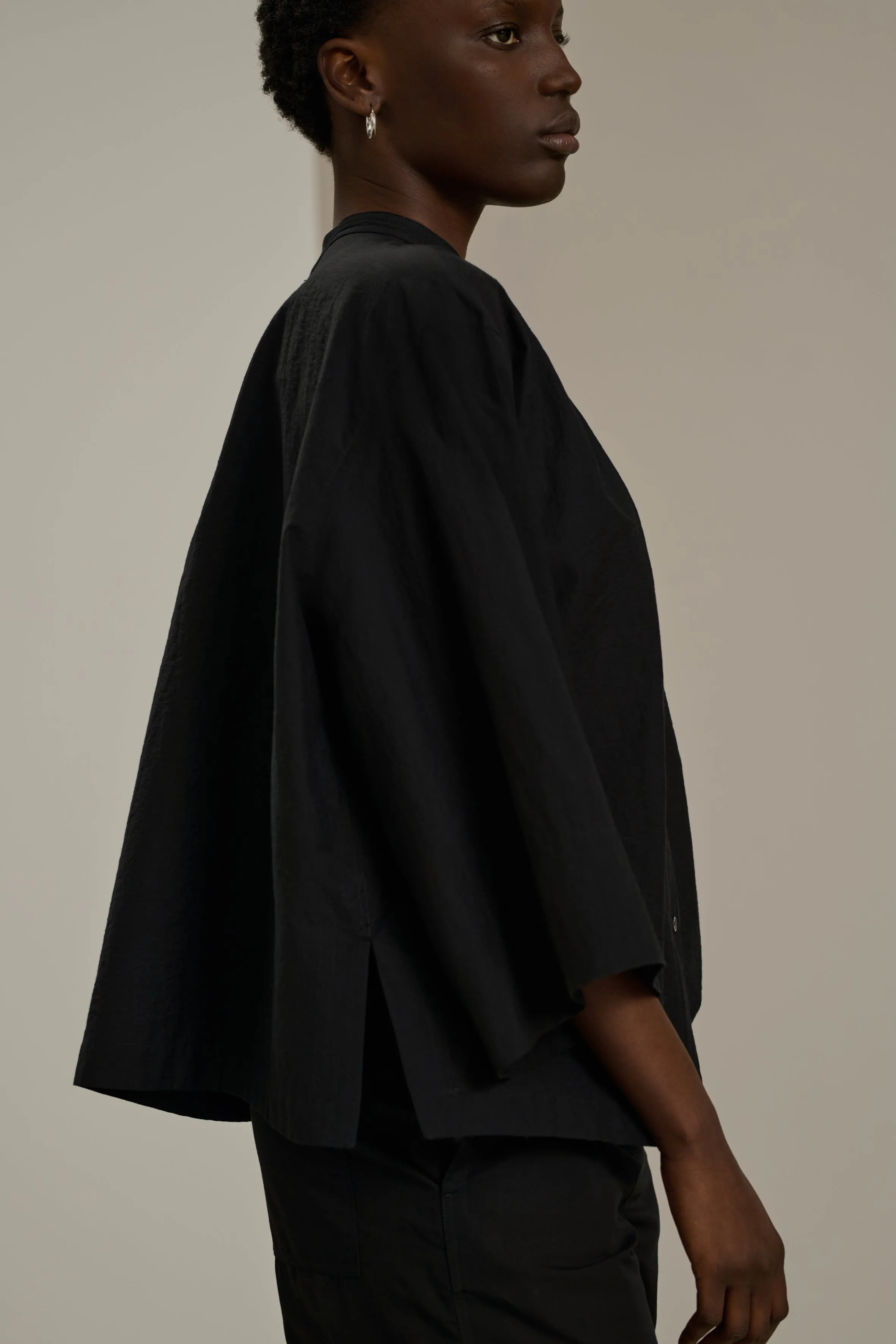 BUCAREST BLACK BLOUSE