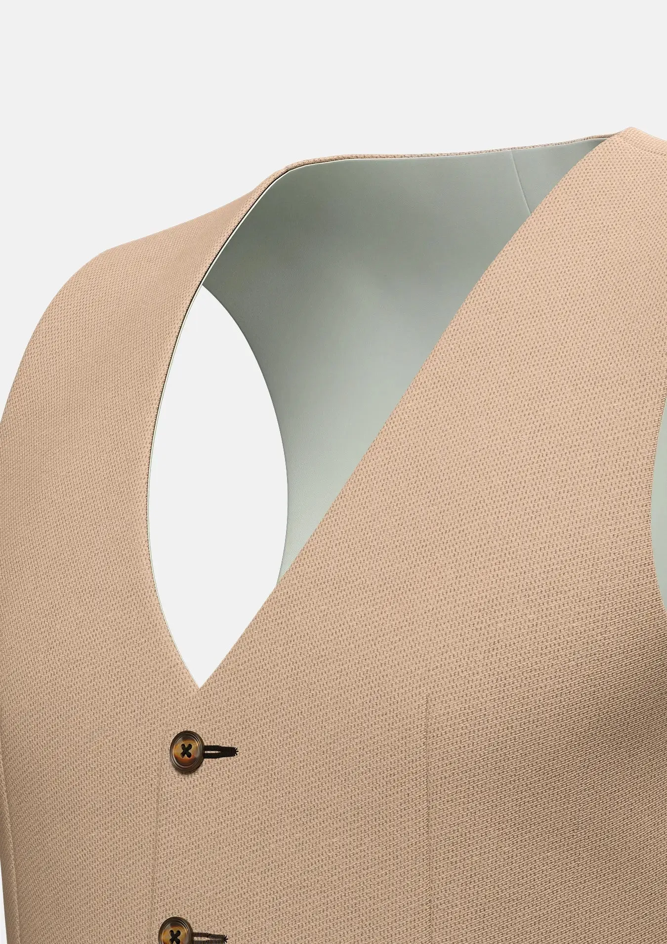 Camel Cotton Vest