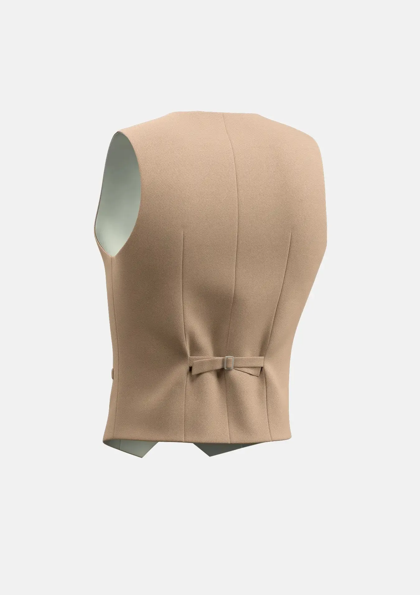 Camel Cotton Vest