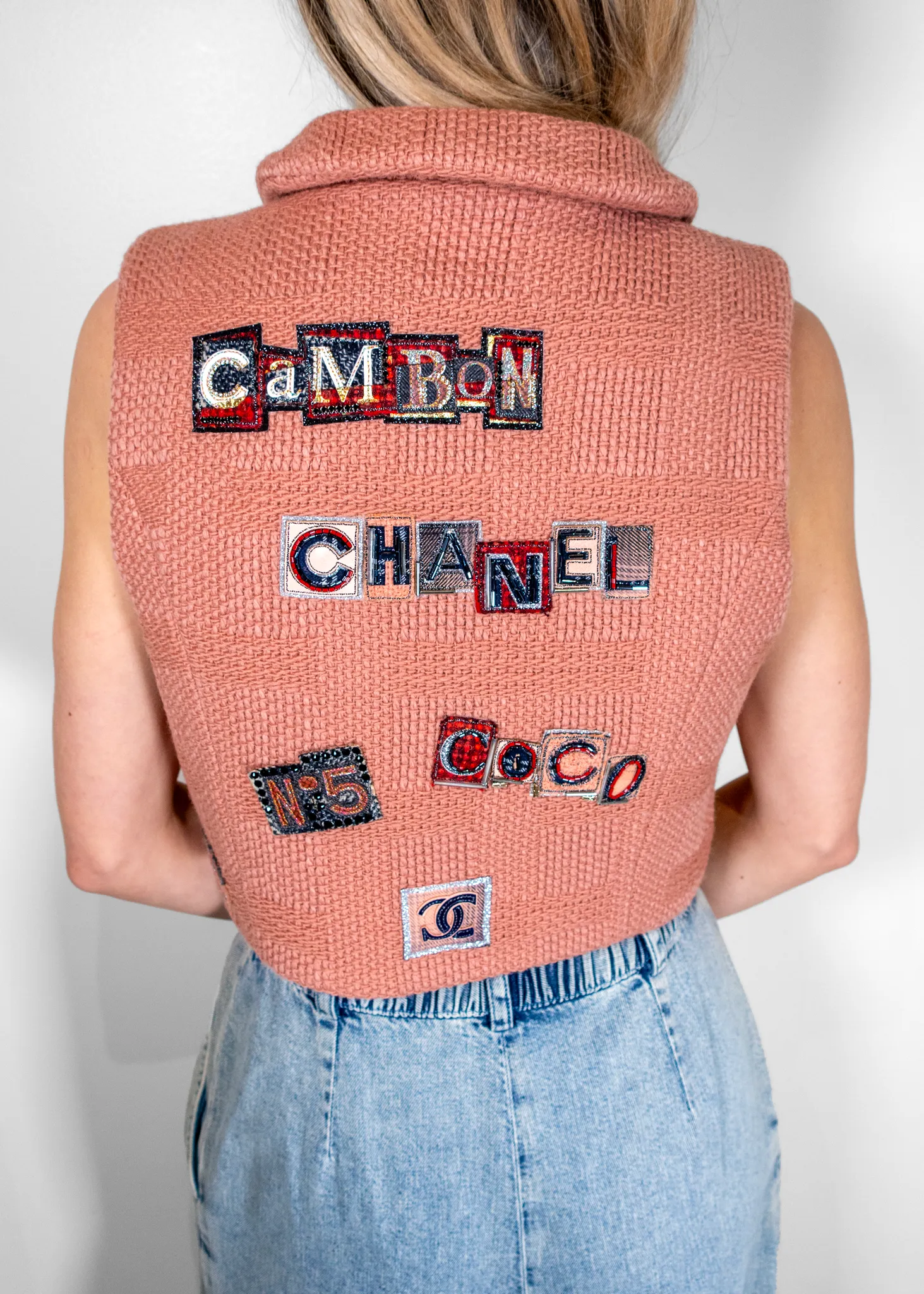 Chanel 2021 Tweed Pattern Vest