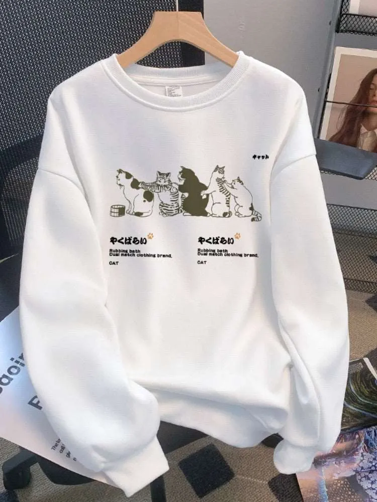 Chic Comfort: AutumnWinter Women's Printed Sweater
