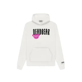 Cream White Graphic Hoodie