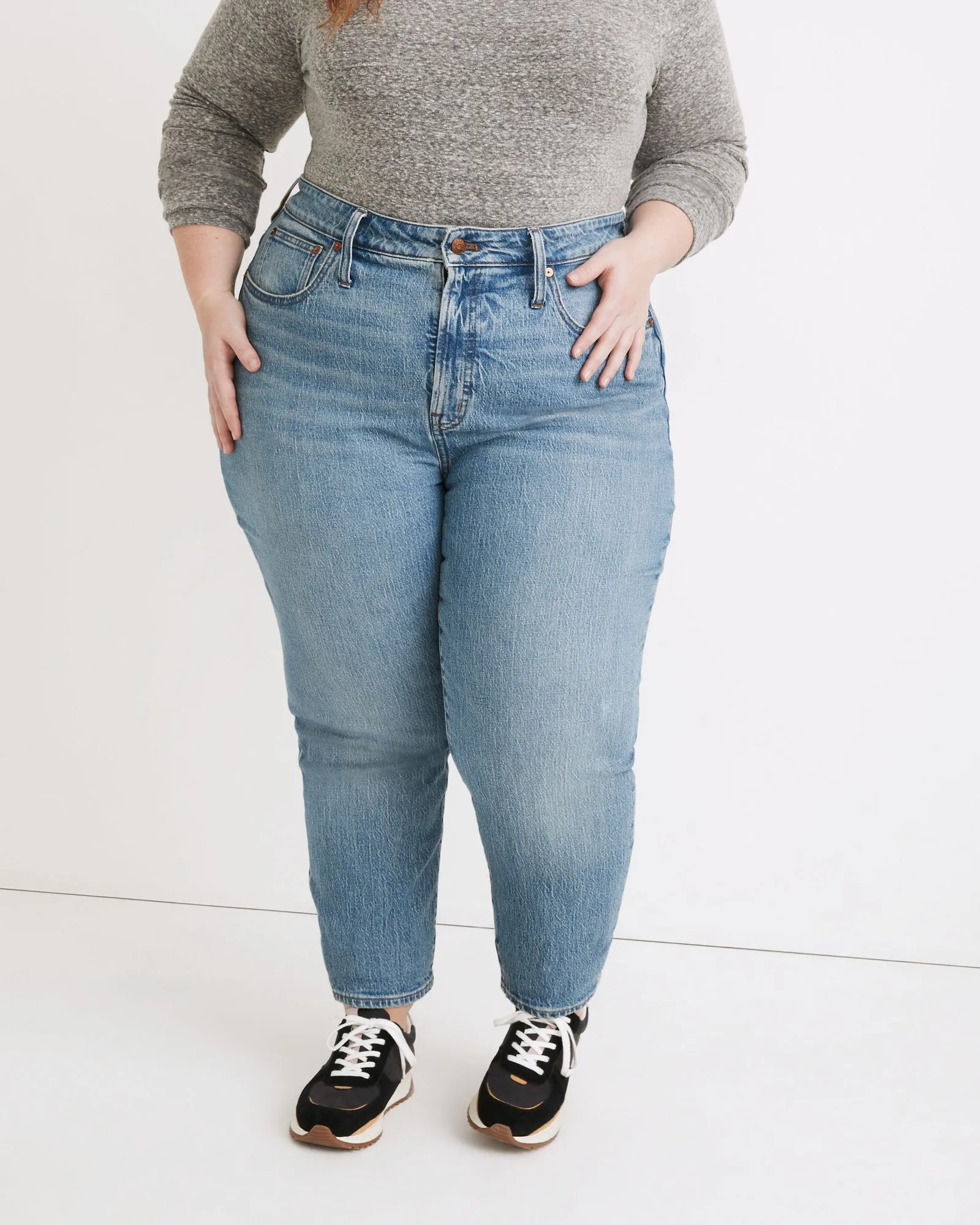 Curvy Perfect Vintage Jean in Banner Wash | Light Wash