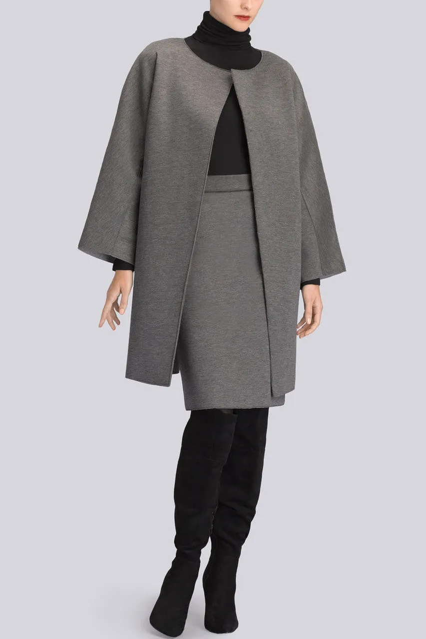 Double Face Bonded Jersey Coat