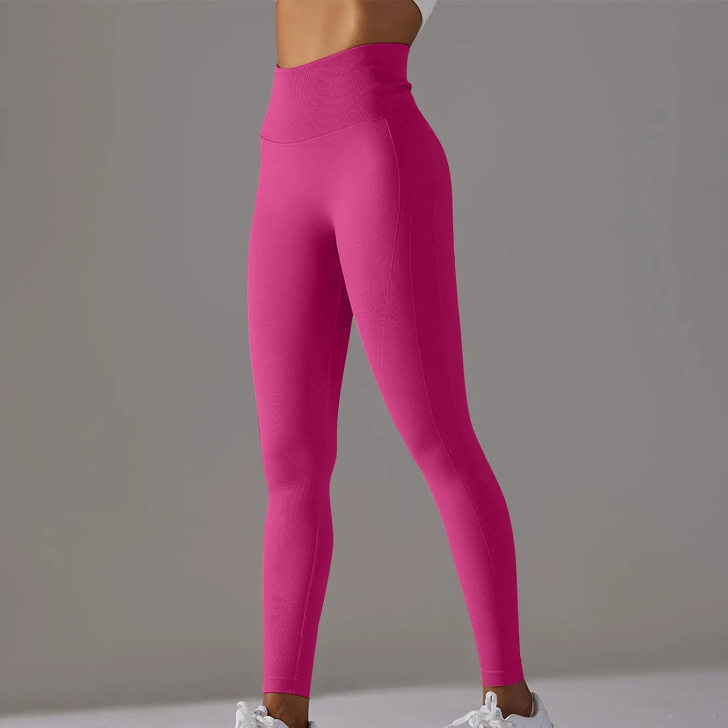 fartey Womens High Waist Yoga Pants Breathable Stretch Compression Workout Leggings Tummy Control Buttery Soft Tights