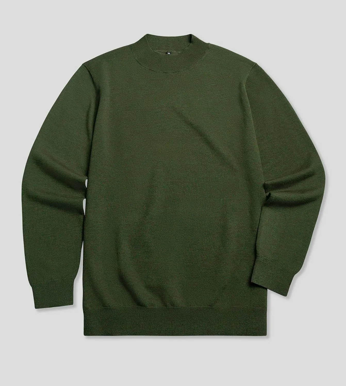 Fioboc Men's Crewneck Sweater Casual Pullover Sweater Slim Fit Lightweight Long Sleeve Knit Sweater S-4XL