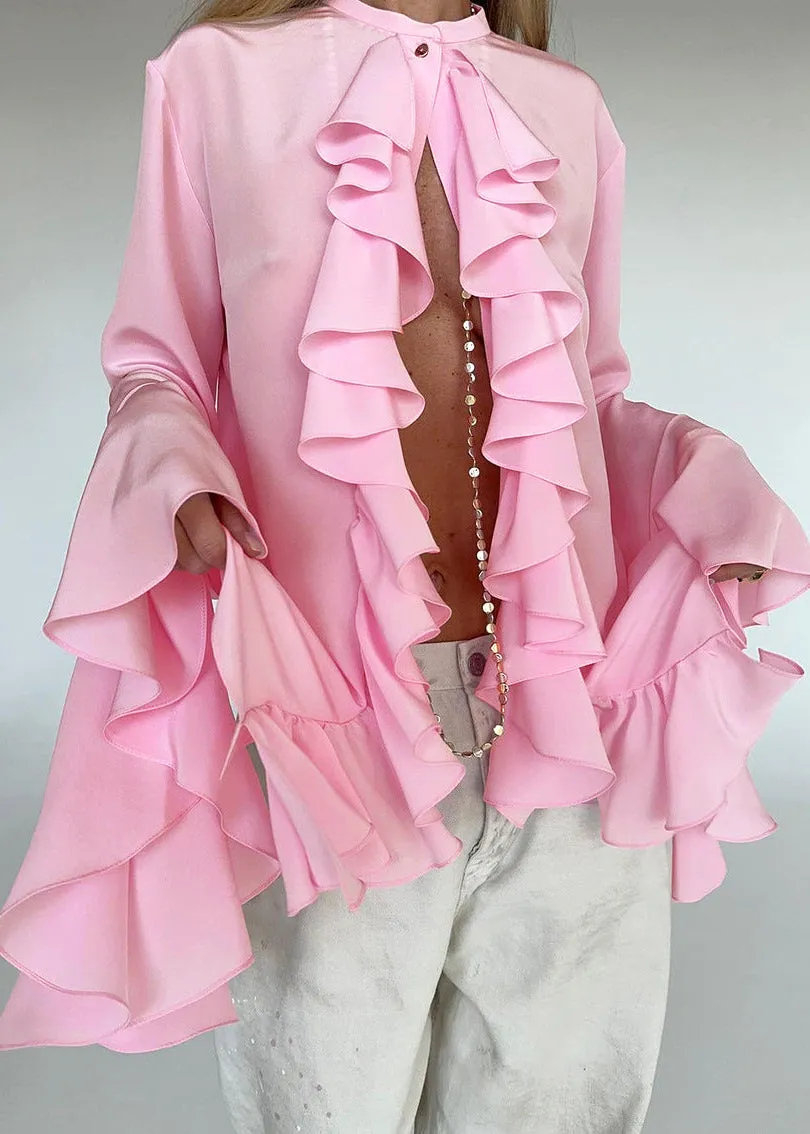 Ivyshape | Charm Ruffled Statement Blouse