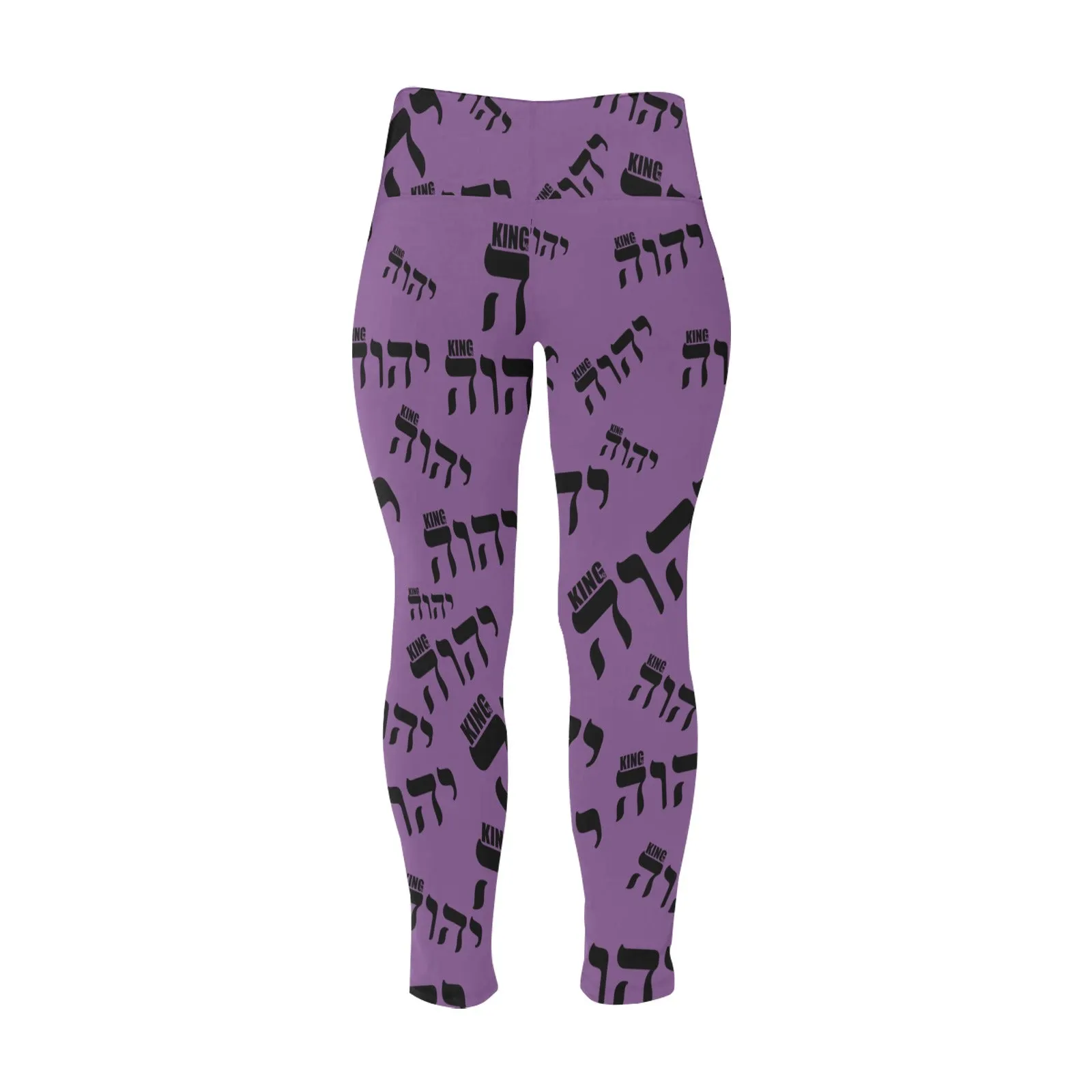 King YAHWEH Luxe II Women's High Waist Leggings (Plus Size)