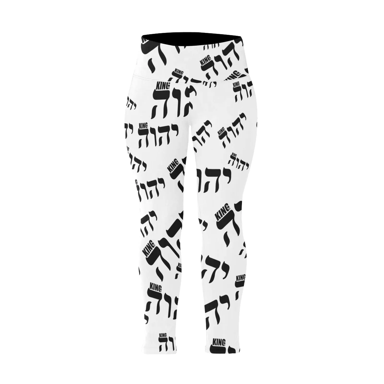 King YAHWEH Luxe II Women's High Waist Leggings (Plus Size)