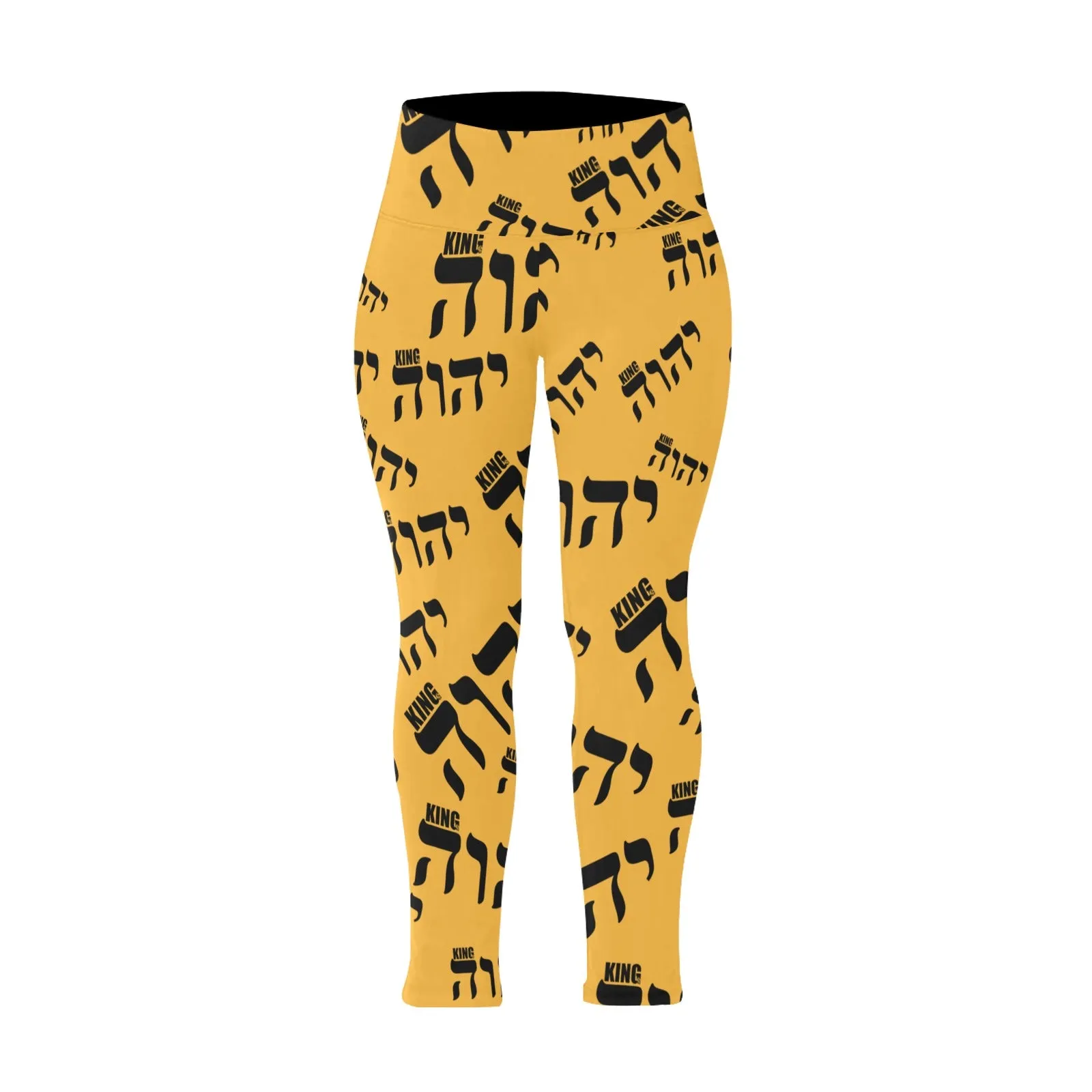 King YAHWEH Luxe II Women's High Waist Leggings (Plus Size)