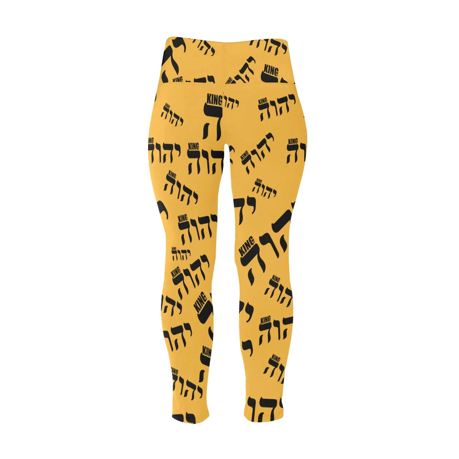 King YAHWEH Luxe II Women's High Waist Leggings (Plus Size)