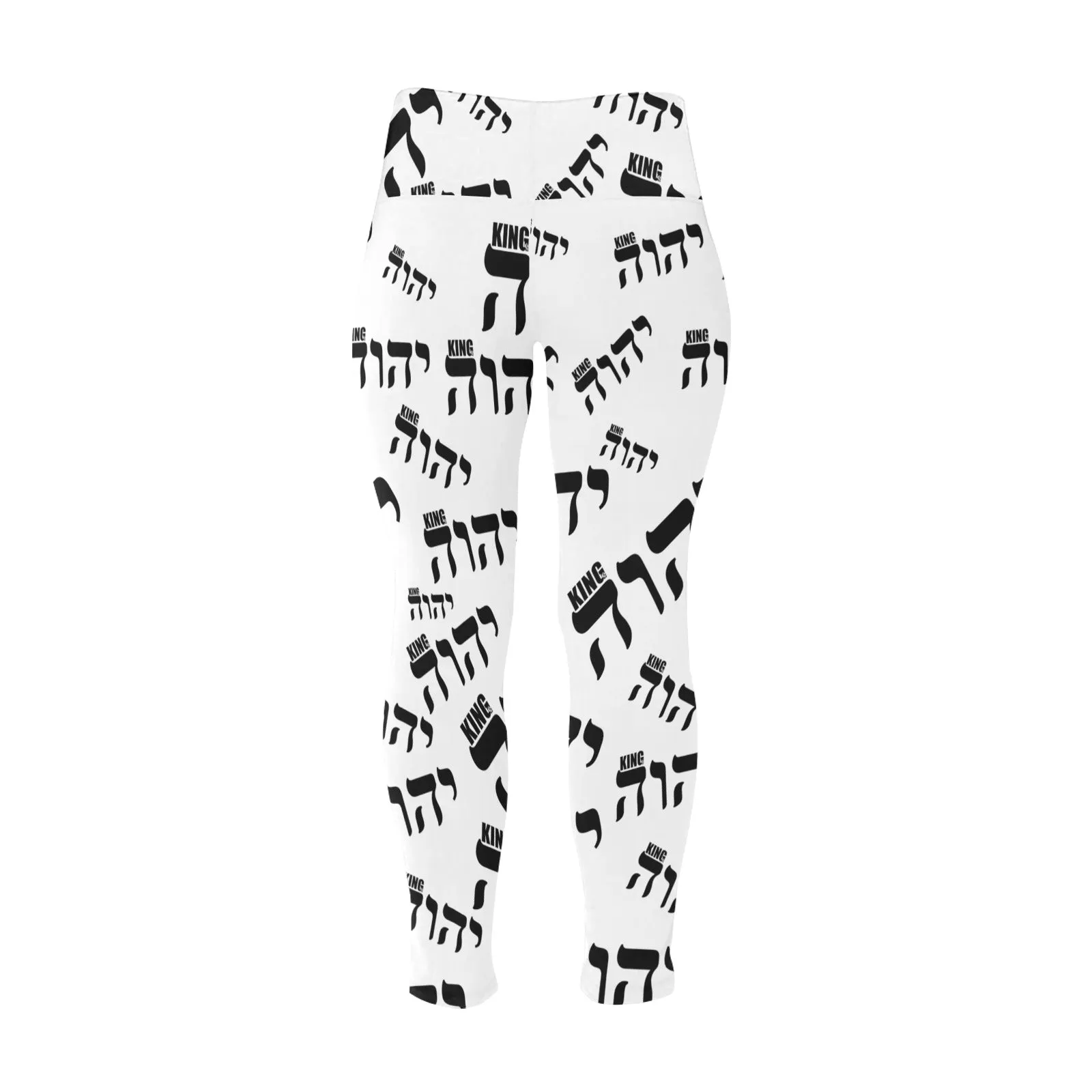 King YAHWEH Luxe II Women's High Waist Leggings (Plus Size)