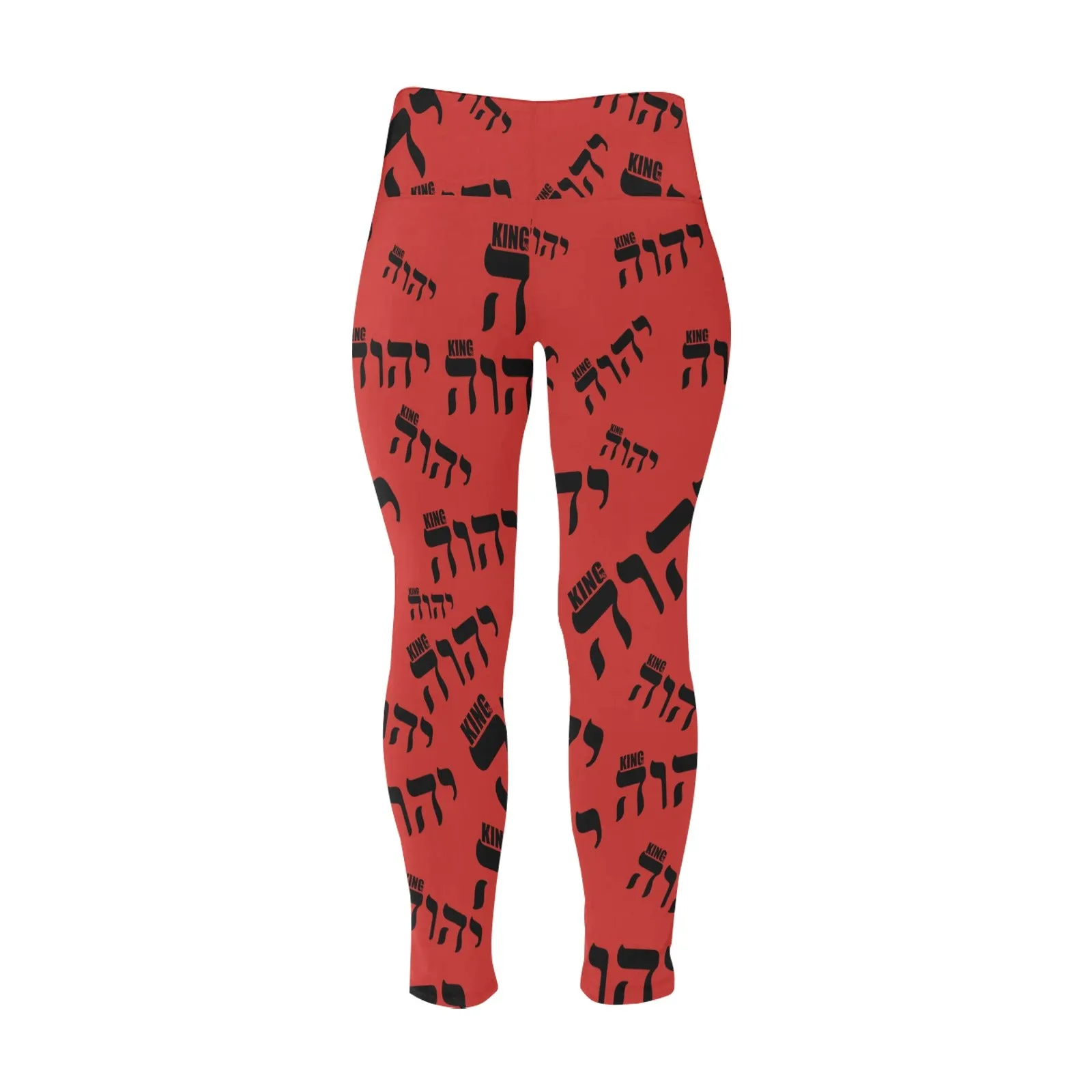 King YAHWEH Luxe II Women's High Waist Leggings (Plus Size)