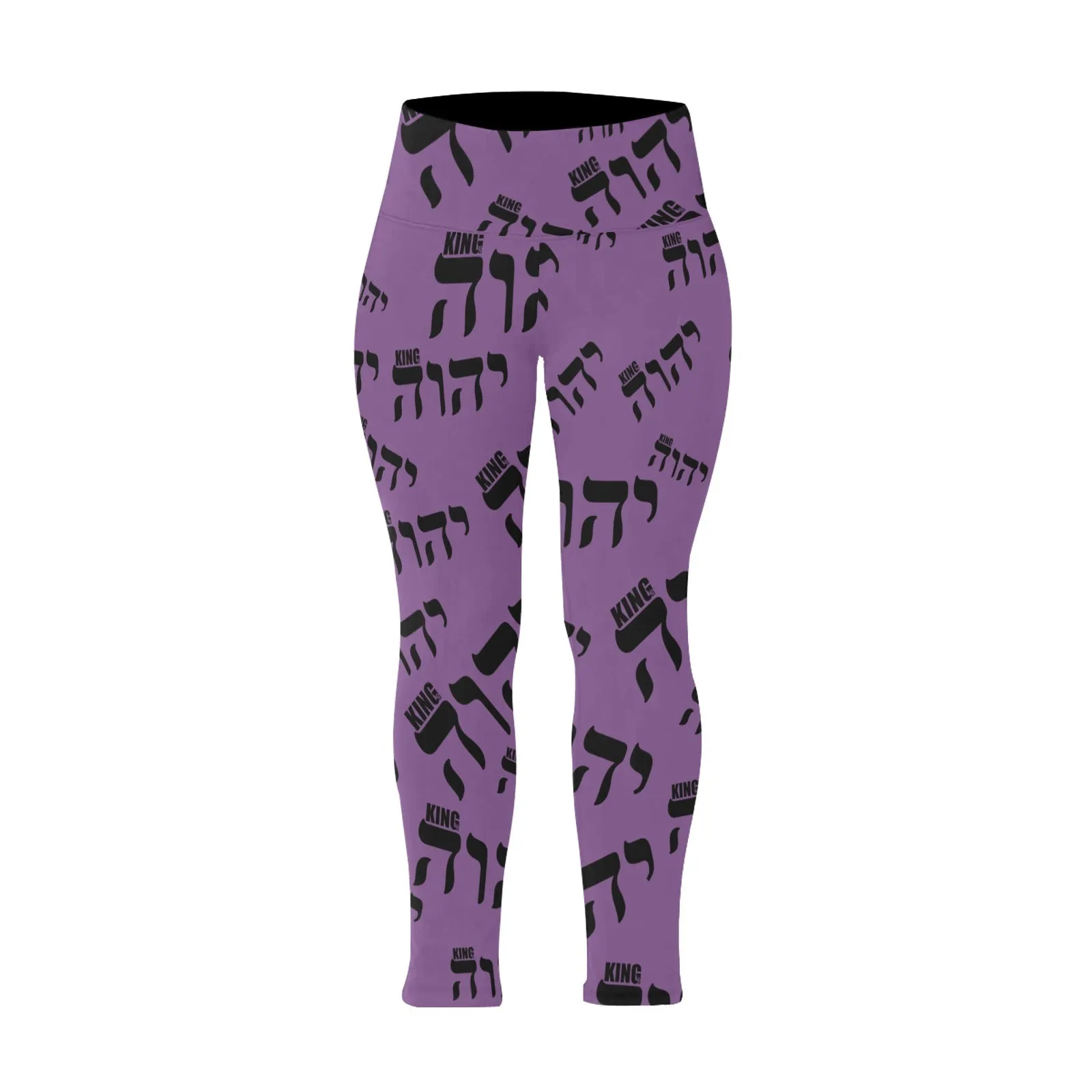 King YAHWEH Luxe II Women's High Waist Leggings (Plus Size)