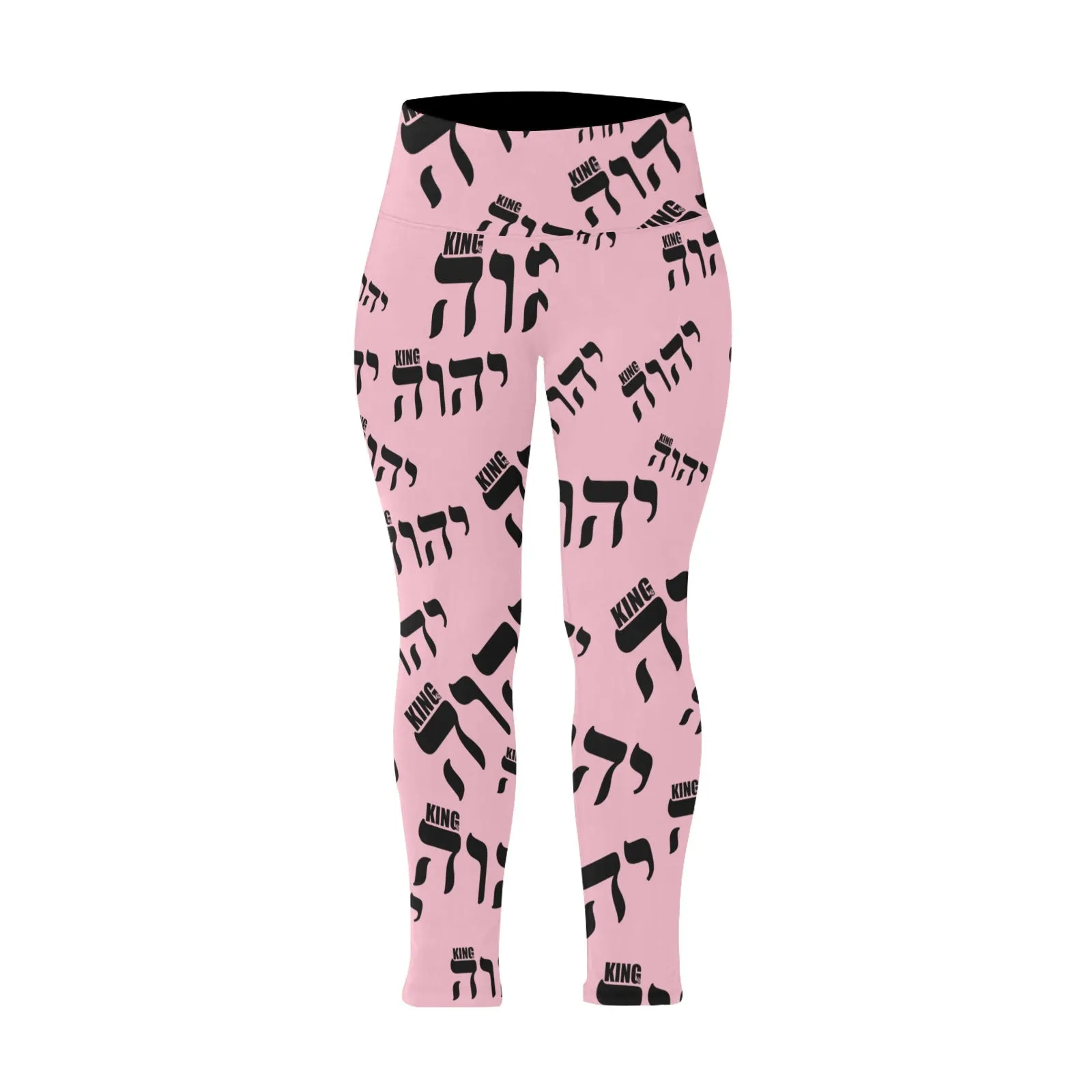 King YAHWEH Luxe II Women's High Waist Leggings (Plus Size)