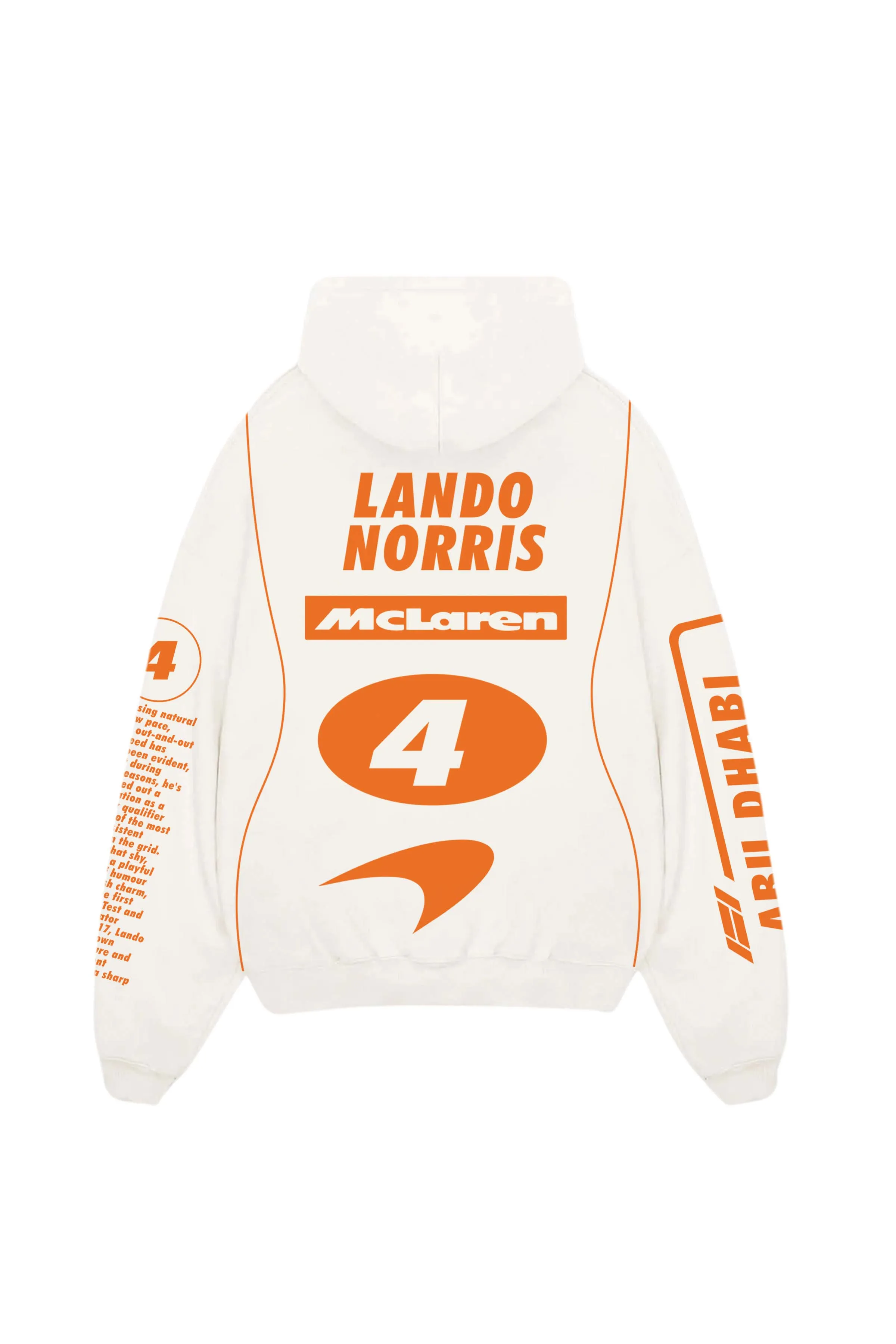 Lando Norris Designed Oversized Hoodie