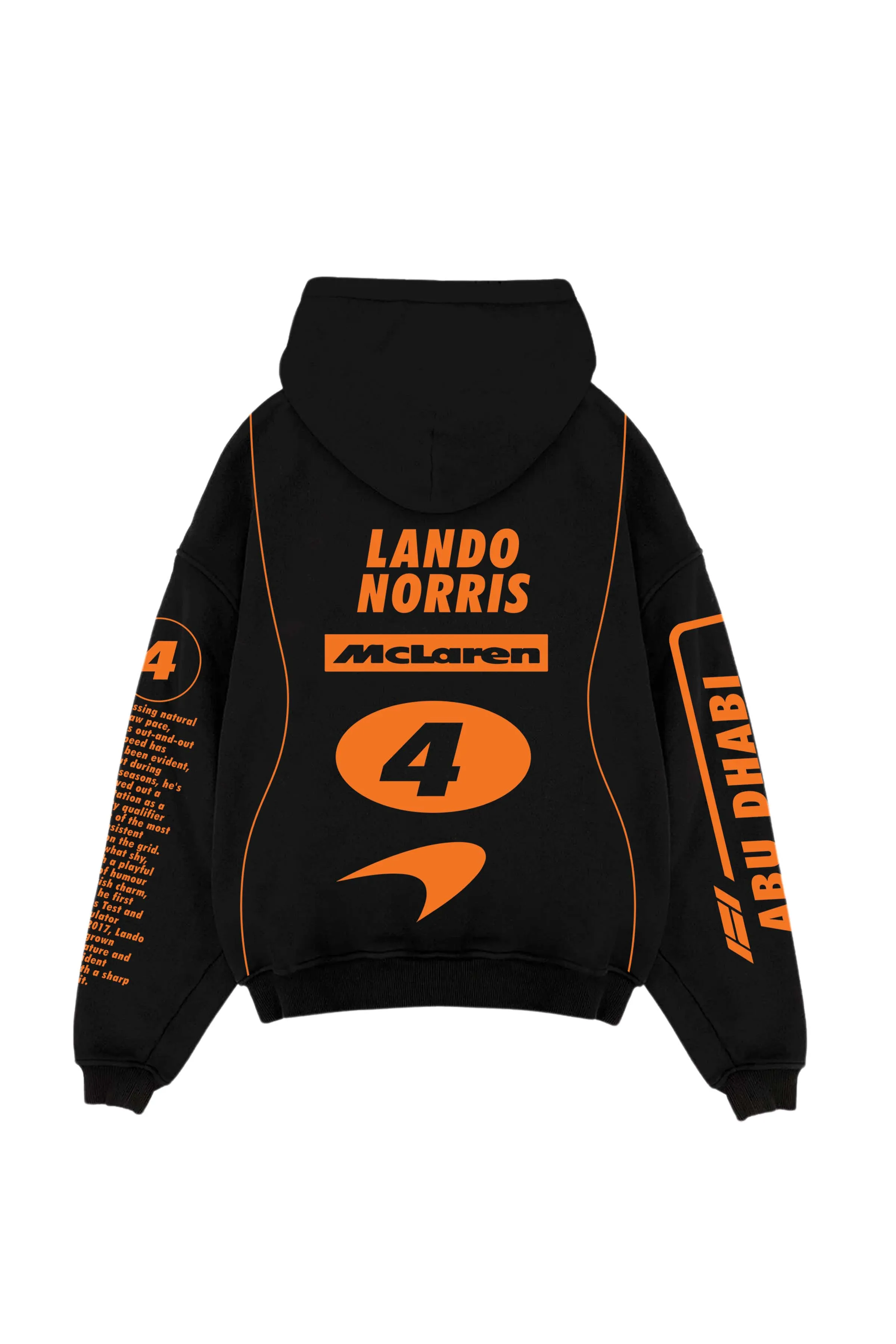 Lando Norris Designed Oversized Hoodie