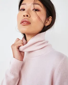 Lightweight Mongolian Cashmere Turtleneck Sweater