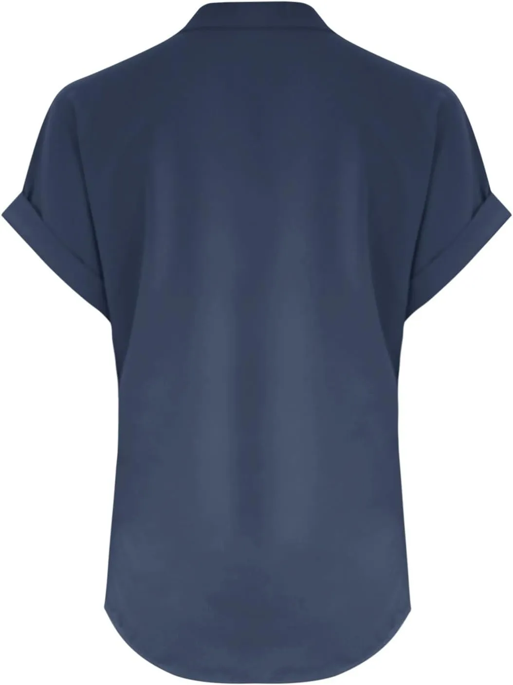 Linen Shirts for Women 2025 Summer Casual Button Down V Neck Short Sleeve Tops Comfy Trendy Business Work Blouses