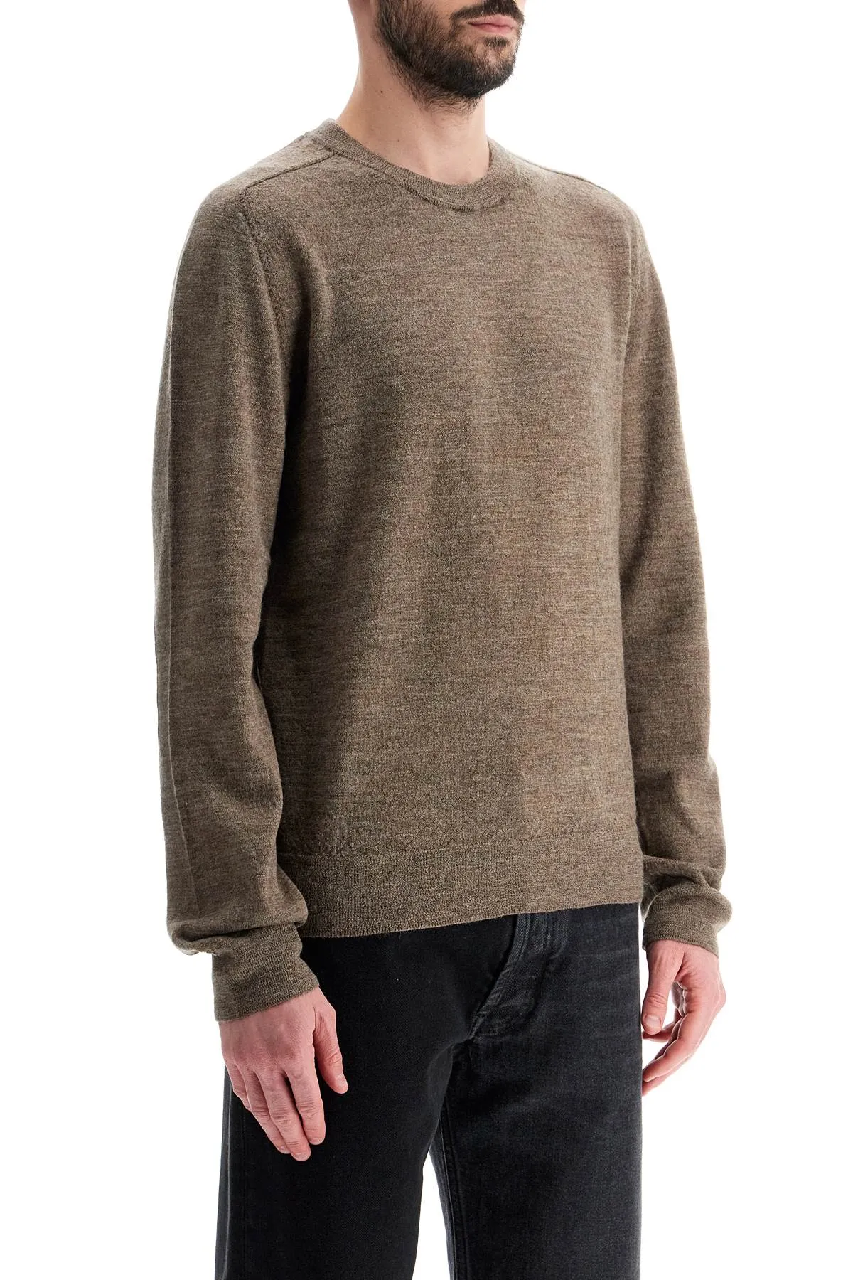 MAISON MARGIELA Pullover Con Toppe A Contrasto