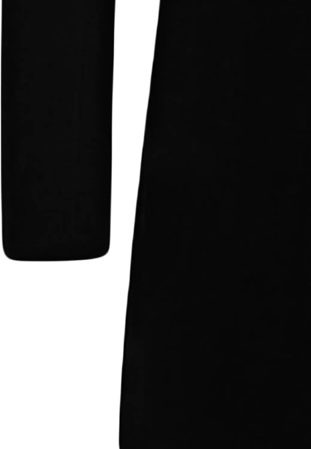 Maiyifu-GJ Men's Wool Blend Trench Coats Mid-Length Notched Collar Slim Overcoat Casual Business Single Breasted Long Jackets