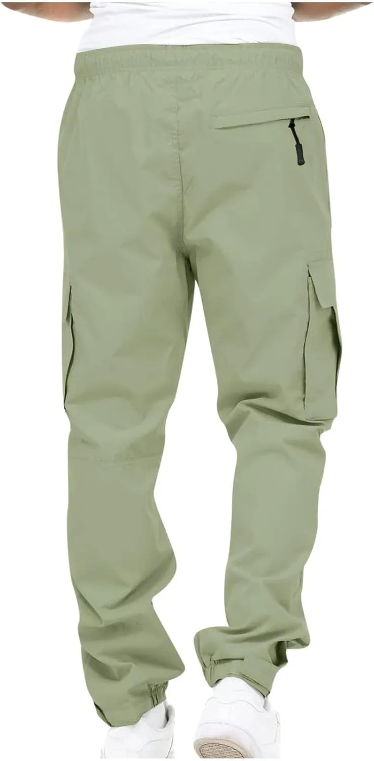 Mens Sweatpants Big & Tall Sizes Winter Sweatpants for Mens Thick Warm Jogger Pants Cinch Bottom Running Joggers Soft