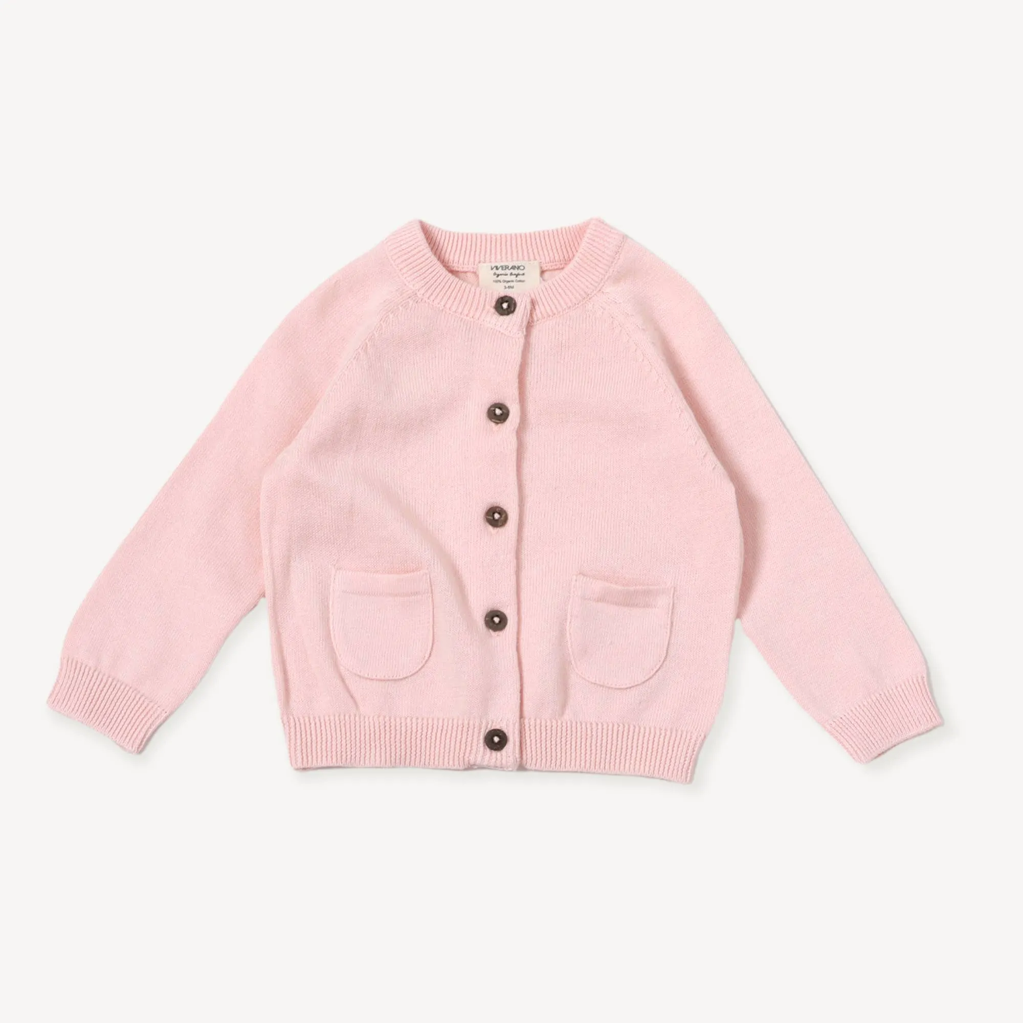 Milan Pastel Cardigan - Viverano Organics