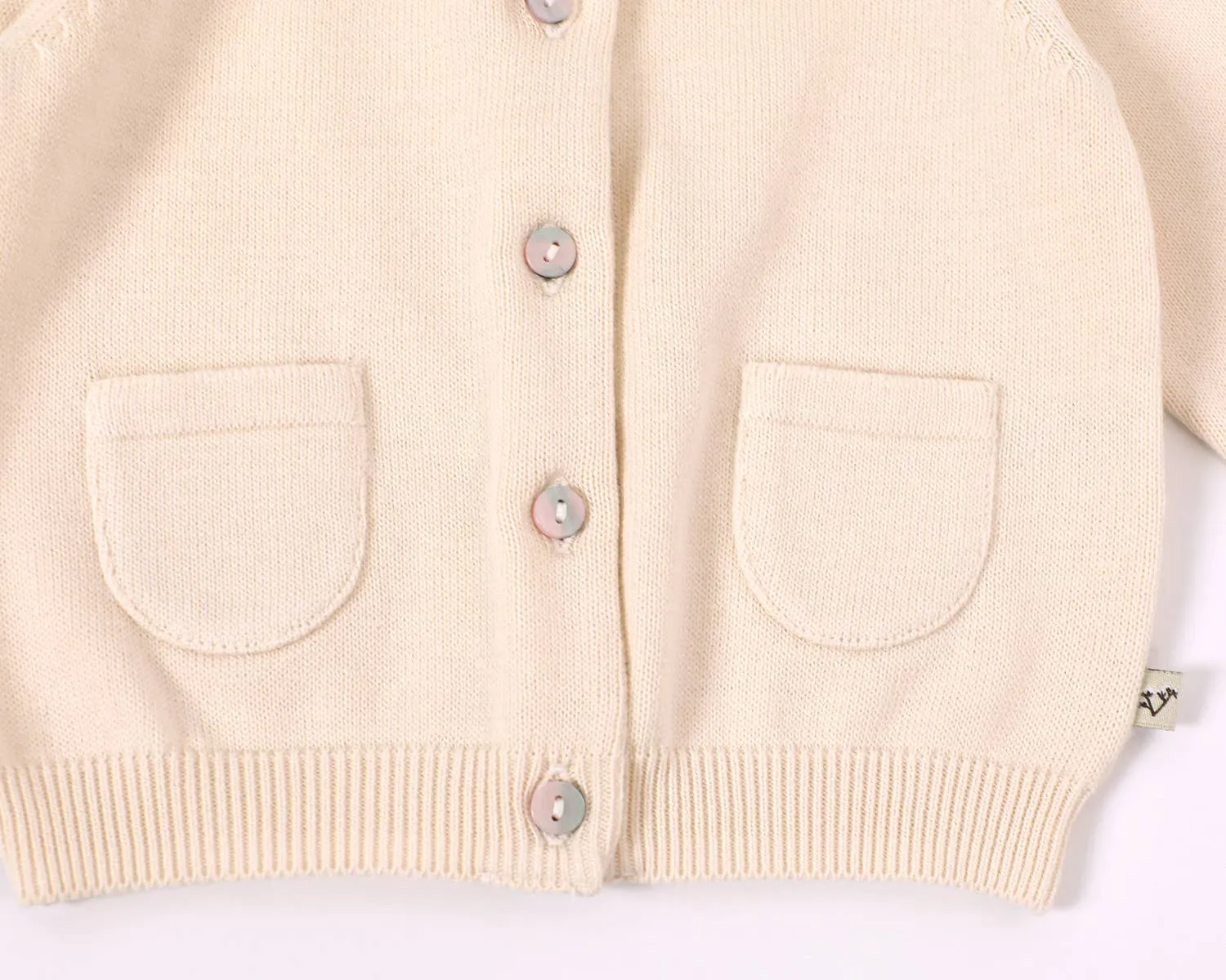 Milan Pastel Cardigan - Viverano Organics