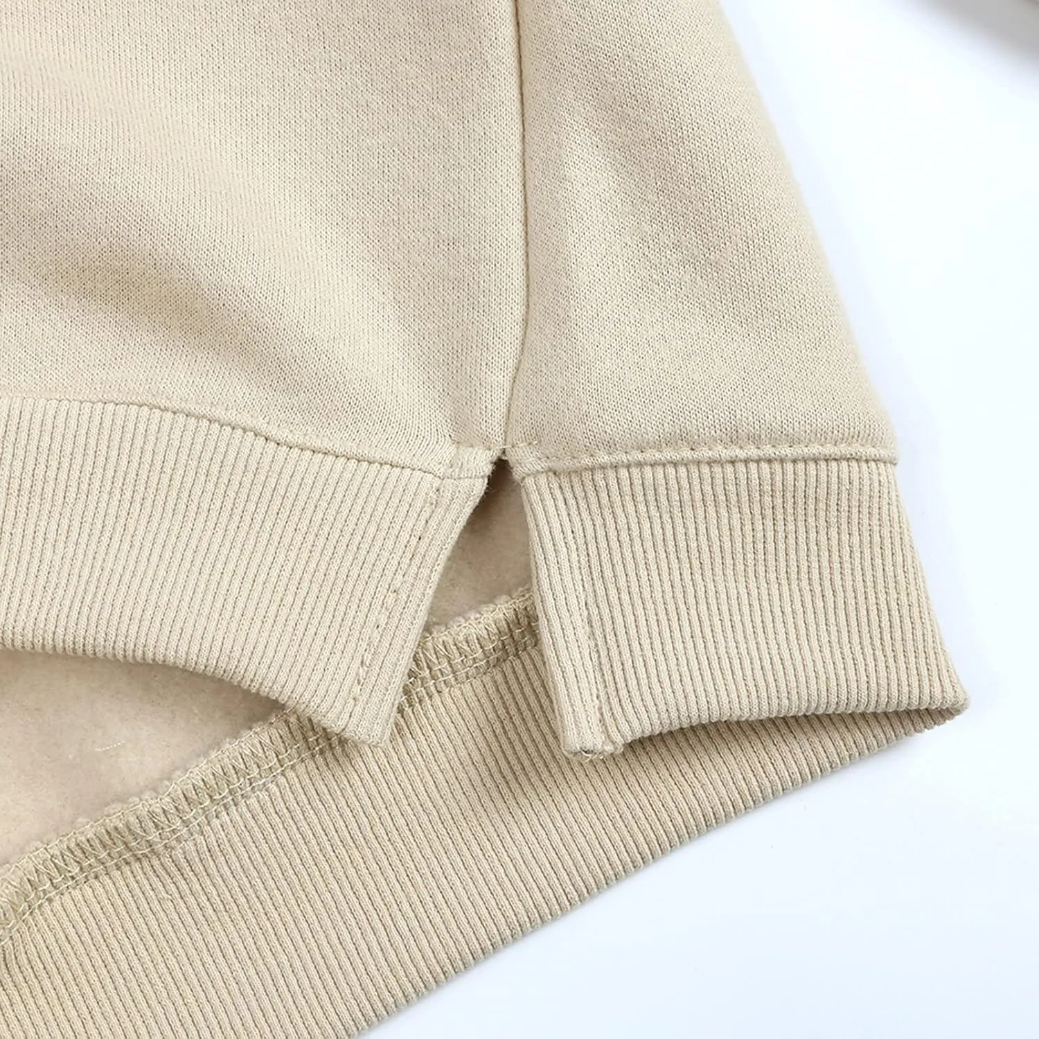 Newborn Infant Baby Boys Girls Cotton Pullover Sweatshirt Toddler Solid Color Crewneck Blouse Shirt Tops Kids Warm Clothes