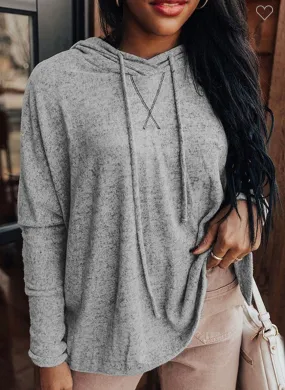 Oversized grey hoodie