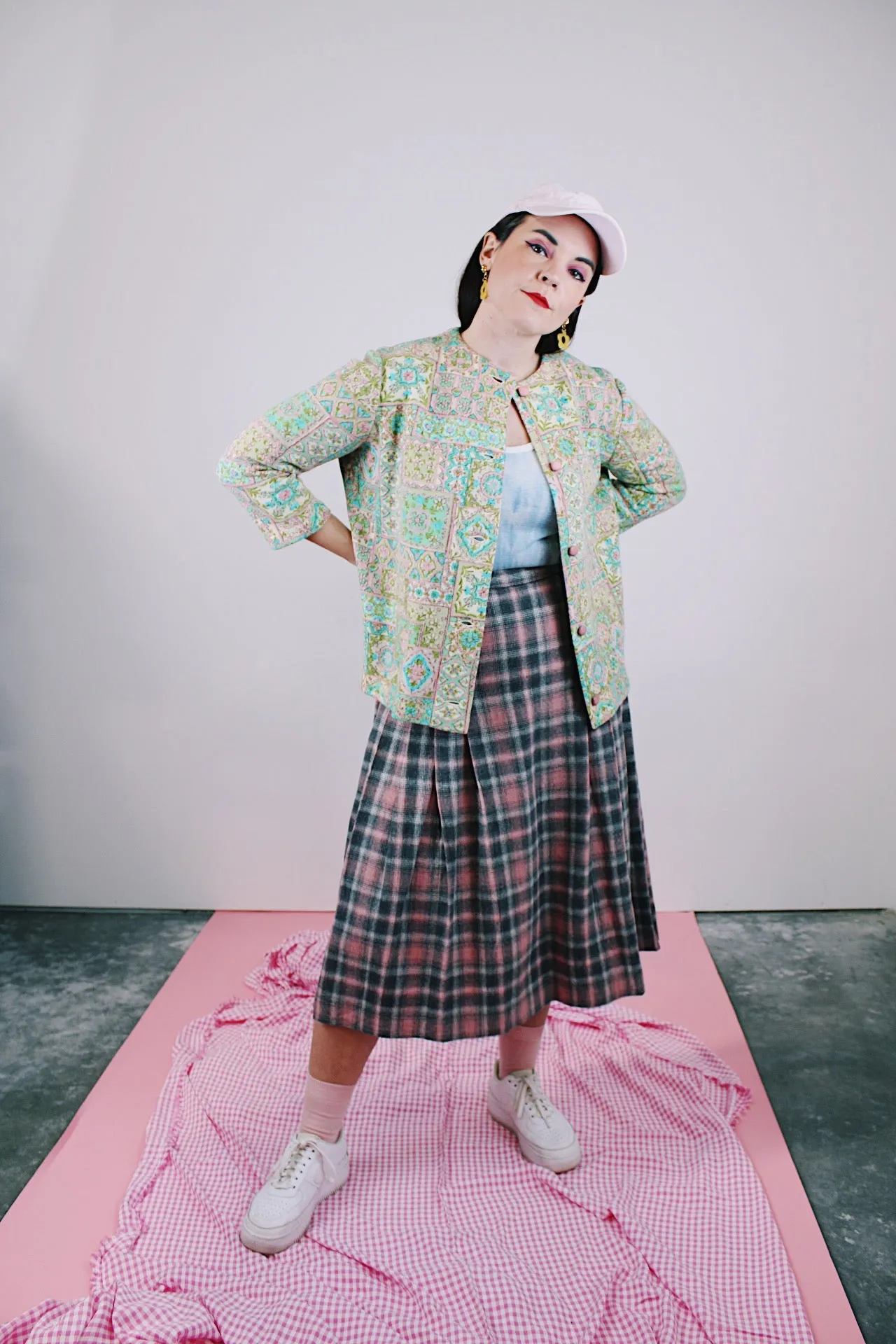 Pastel Printed Cardigan