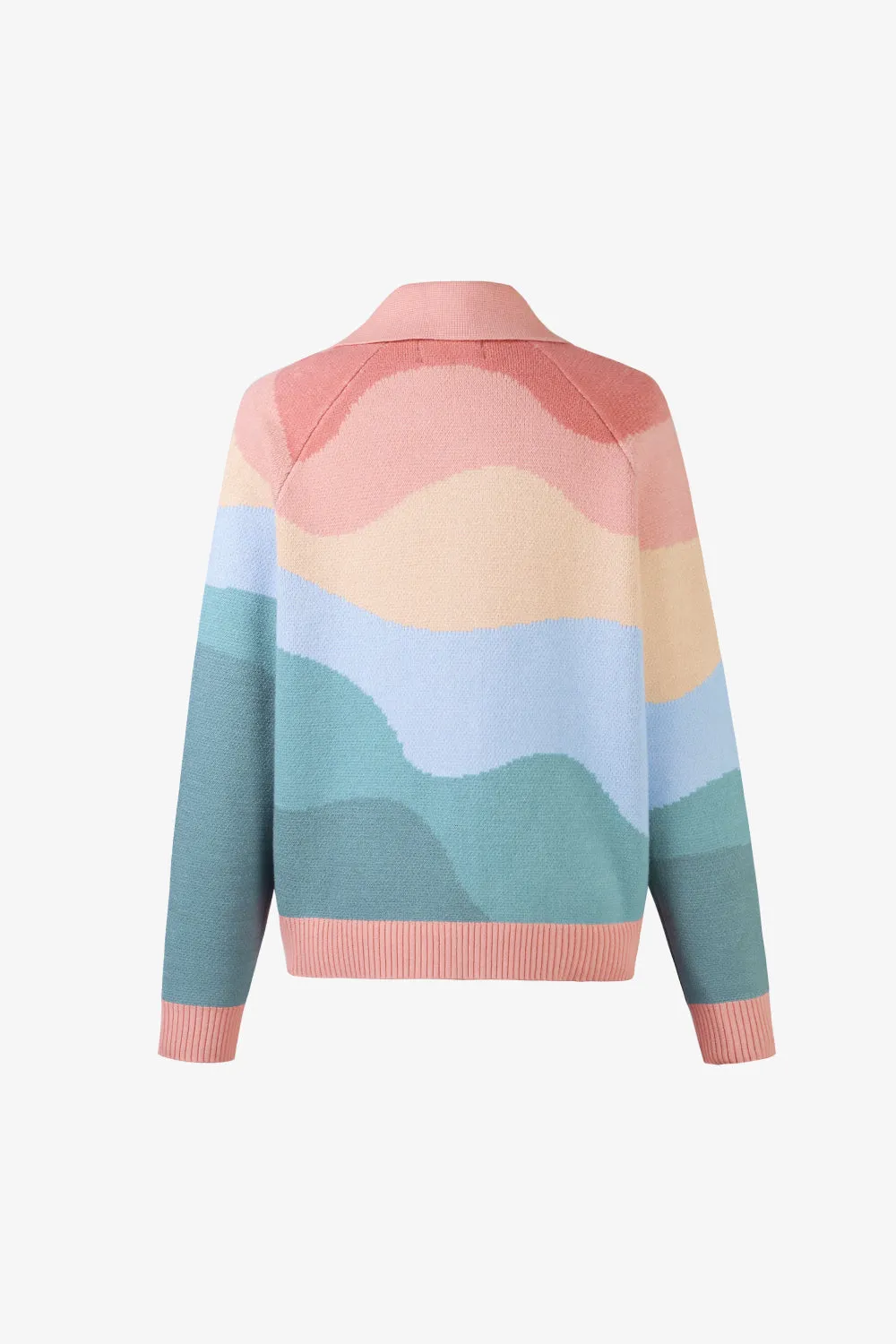Pastel Wave Cardigan