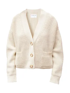 Preila sea salt merino wool cardigan