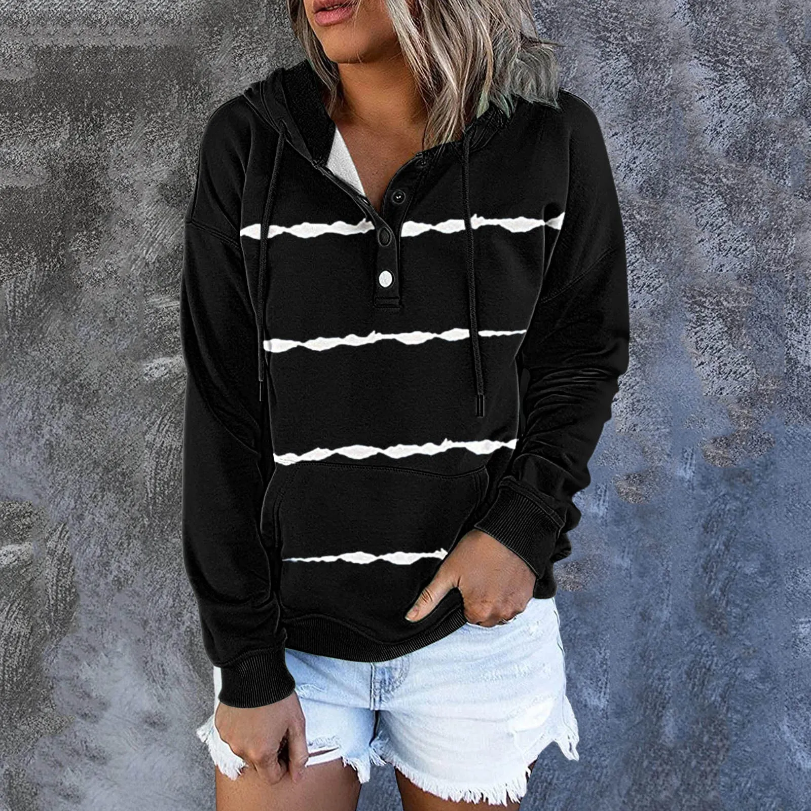 Pullover Fashion Thin Cotton Solid Dark Sweater