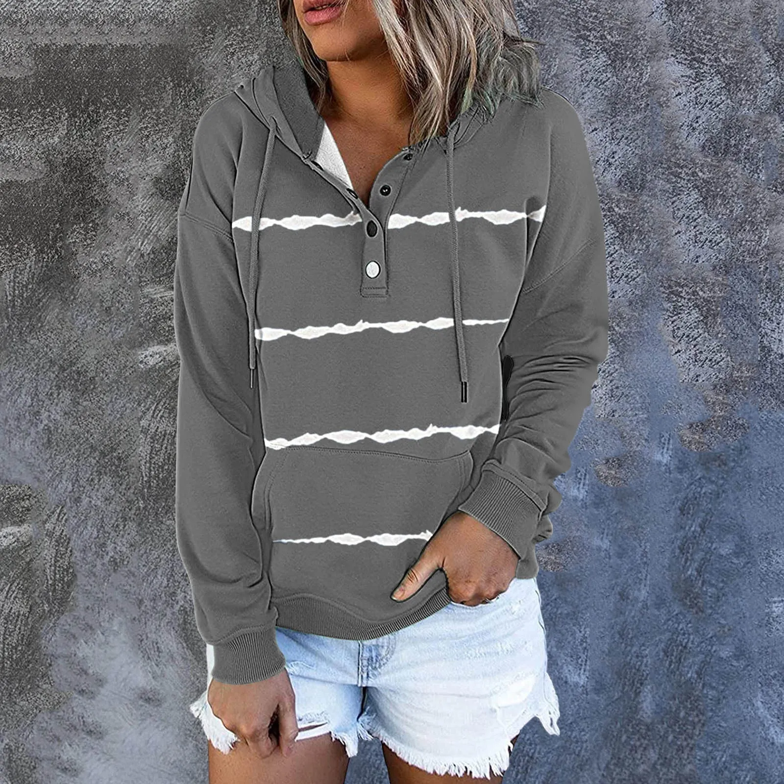 Pullover Fashion Thin Cotton Solid Dark Sweater