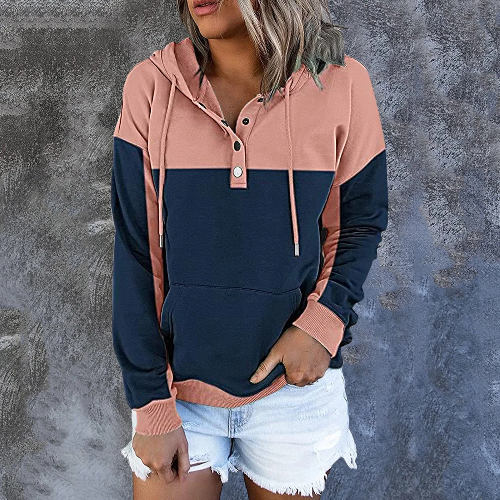 Pullover Fashion Thin Cotton Solid Dark Sweater
