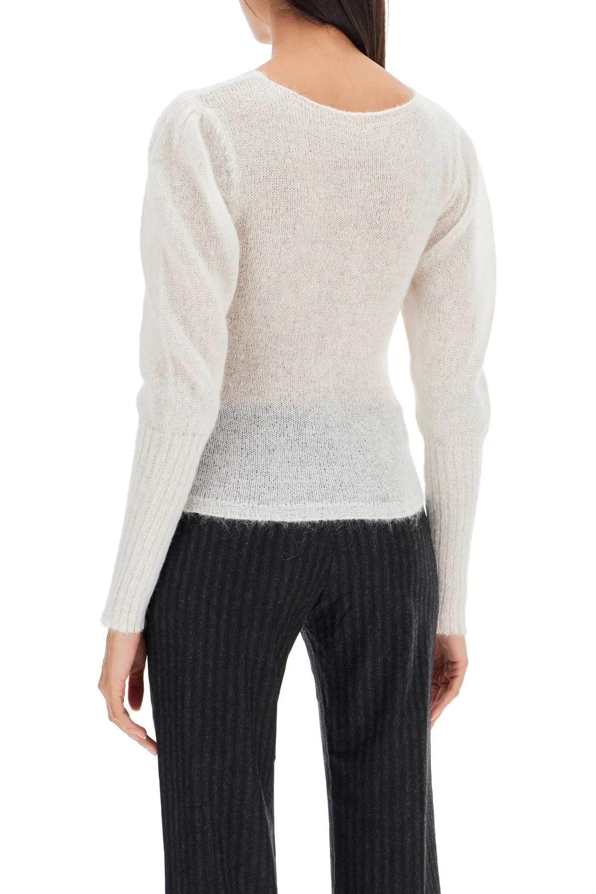 "taza pullover with puffed slee