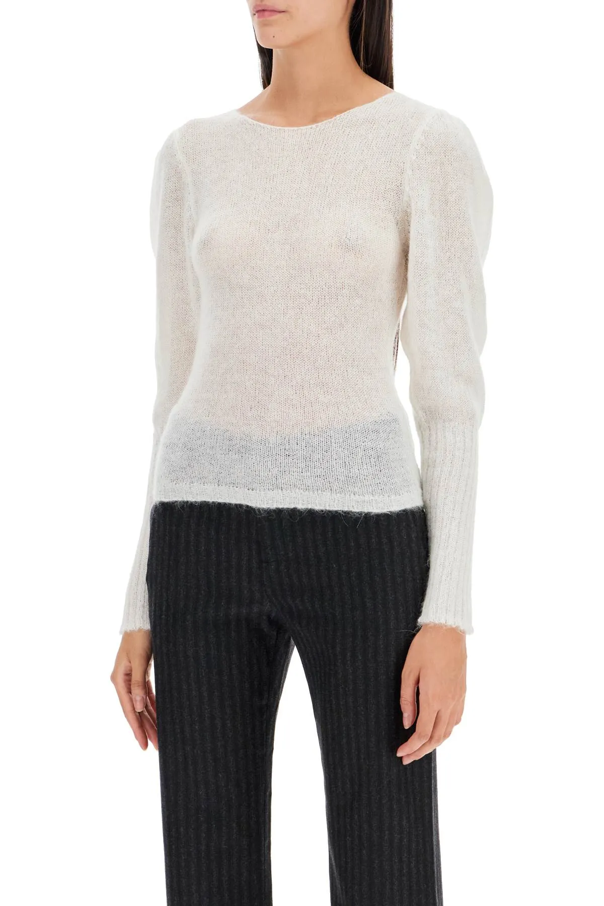 "taza pullover with puffed slee
