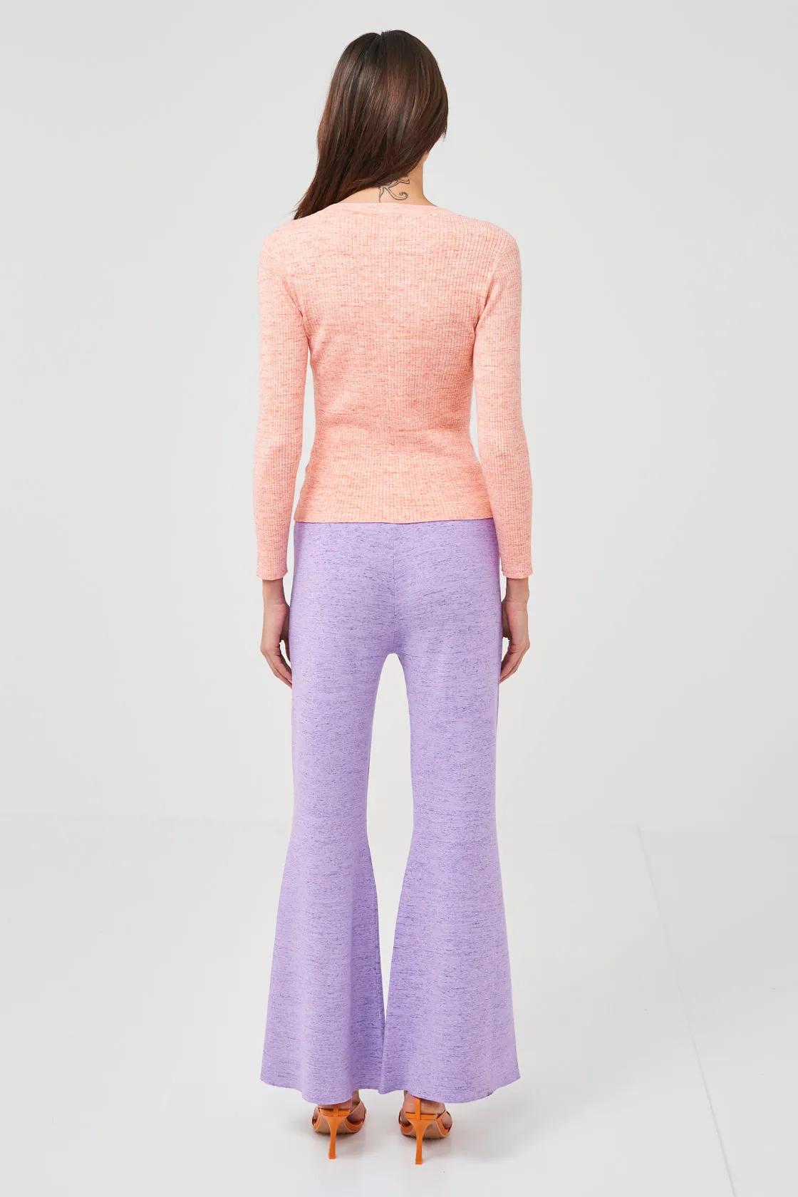 Ribbed Long Cardi