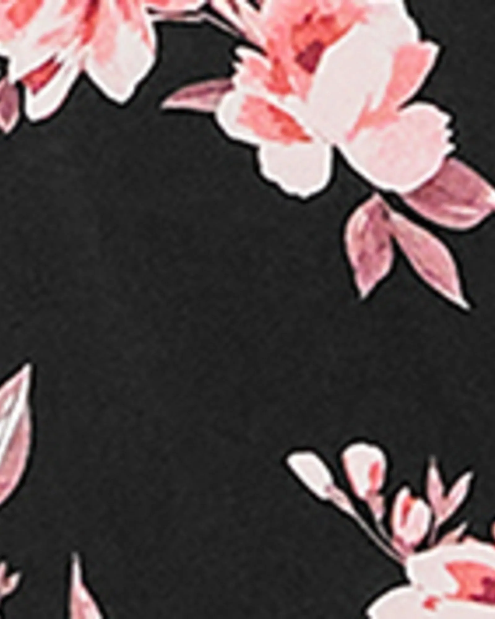 Rosalie Jacket Top | Black / Pink